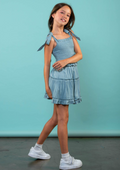 The Brooke Dress in Teal by Miss Behave