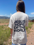 Hope of the World Tee by Elevated Faith