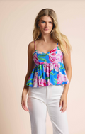 Technicolor Baby Doll Tank by Sadie & Sage