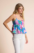 Technicolor Baby Doll Tank by Sadie & Sage