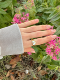 Enamel Heart Cross Ring by Elevated Faith
