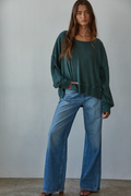 Maggie Waffle Knit Top