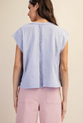 Adrienne Sleeveless Mineral Washed Top