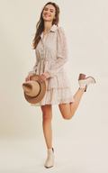 Catherine Button-Down Mini Dress