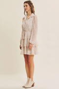 Catherine Button-Down Mini Dress