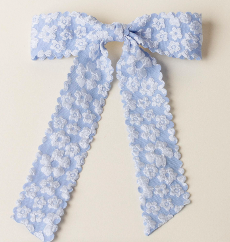 Floral Hair Bows