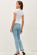 Emma Square Neck Knit Tee