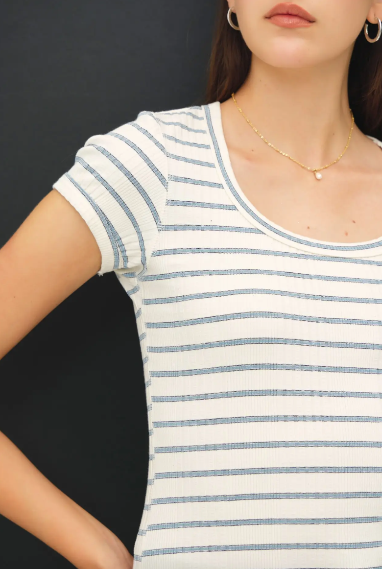 Hillary Ribbed Top