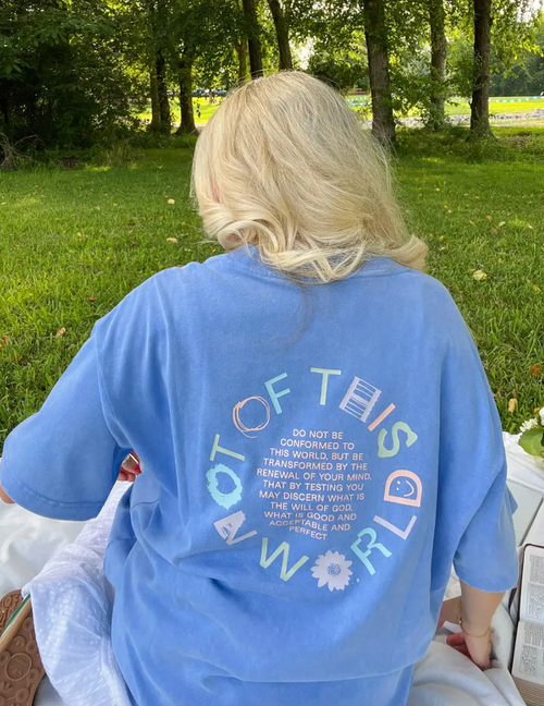 Not Of This World Tee by Elevated Faith