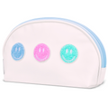 Made You Smile Oval Cosmetic Bag