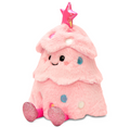 Glitter Pink Christmas Tree Plush