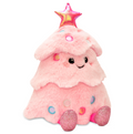 Glitter Pink Christmas Tree Plush