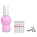 Teddy Bear Nail Polish Ring Set