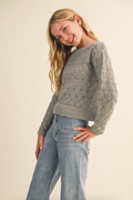 Amy Pointelle Sweater