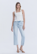Aileeah High Rise Slim Wide Jeans