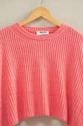 Penelope Cropped Knit Sweater