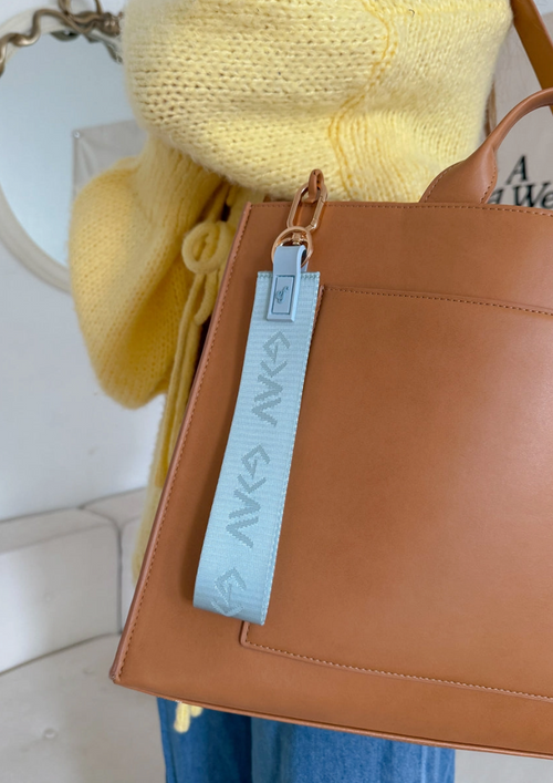 Blue Oversized Highs and Lows Keychain by Elevated Faith