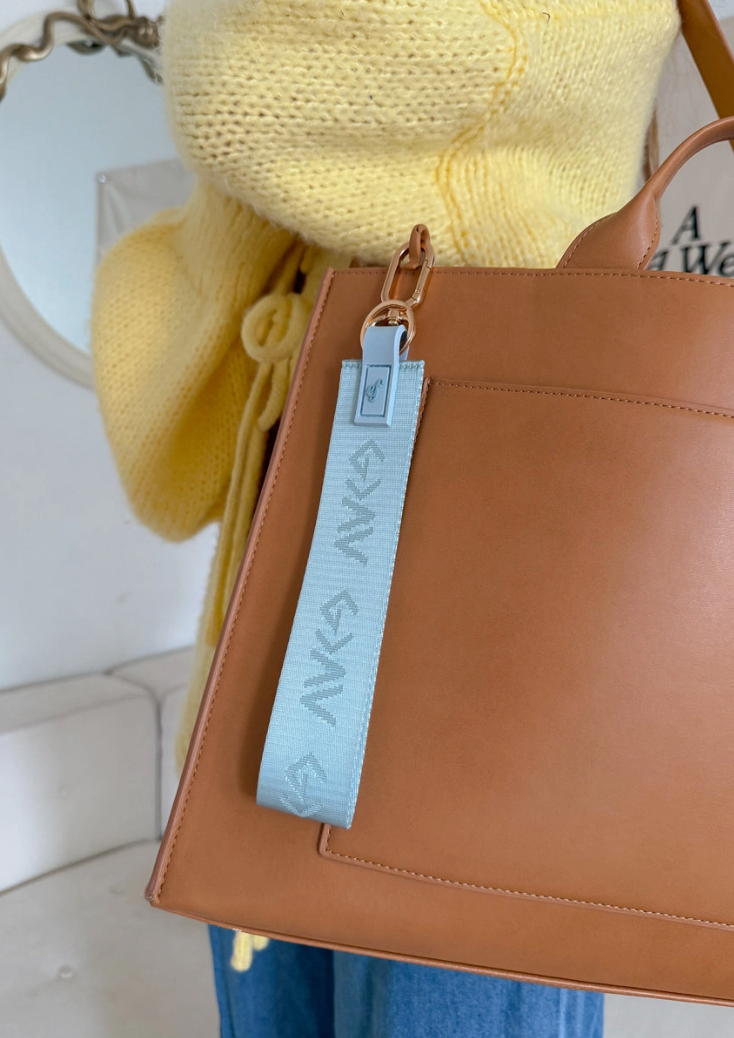 Blue Oversized Highs and Lows Keychain by Elevated Faith