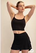 Jillian High-Waist Skort