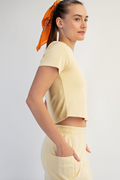 Willow Ribbed Tee