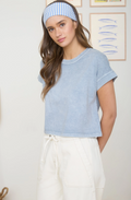 Kiyah Boxy Knit Tee