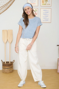 Kiyah Boxy Knit Tee