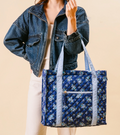 The Everyday Quilted Tote Bag in Endless Daydream Cream