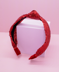 Holiday Sequin Knot Headband