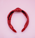 Holiday Sequin Knot Headband