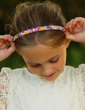 Thin Floral Headband