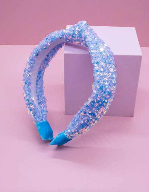 Sequin Knot Headband