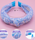 Sequin Knot Headband