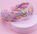 Sequin Knot Headband