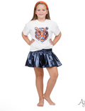 Game Day Sequin Tiger Face Top