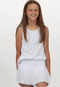 Pleated Mini Athletic Skort