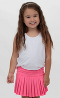 Pleated Mini Athletic Skort