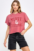 Merry Christmas Vintage Graphic Tee