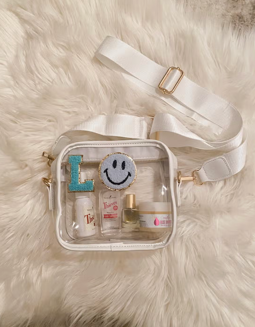 All The Rage Clear Crossbody