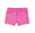 Brittany Fray Shorts in Neon Pink by Tractr