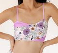 Lilac Beach Crossover Top