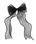 Chiffon Double Hair Bow