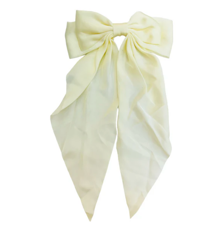 Long Tail Satin Bow