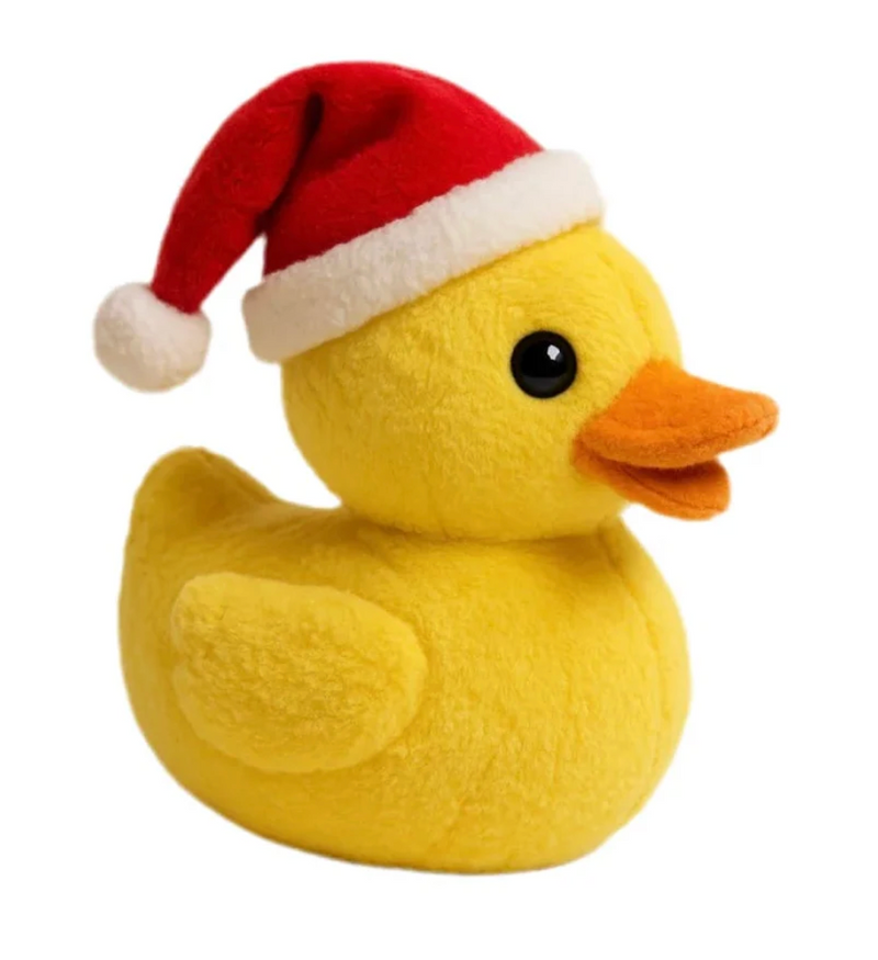 Santa Duck Mini Plush