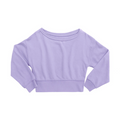 Katie J NYC Girls Tristan Sweatshirt in Lavender