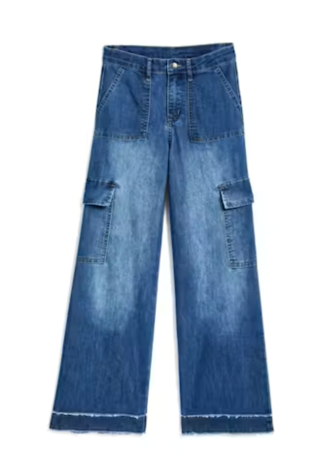 Cargo Pant in Medium Indigo by Tractr