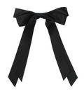 Skinny Double Bow Hair Barette