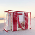 Case-Mate Cherry Gingham Jelly Tote Bag
