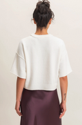 Kayte Short Sleeve Sweater Top