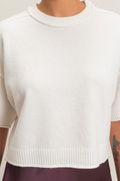 Kayte Short Sleeve Sweater Top