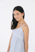 Juniors Bloom Dress in Blue Ditsy Floral by Katie J NYC